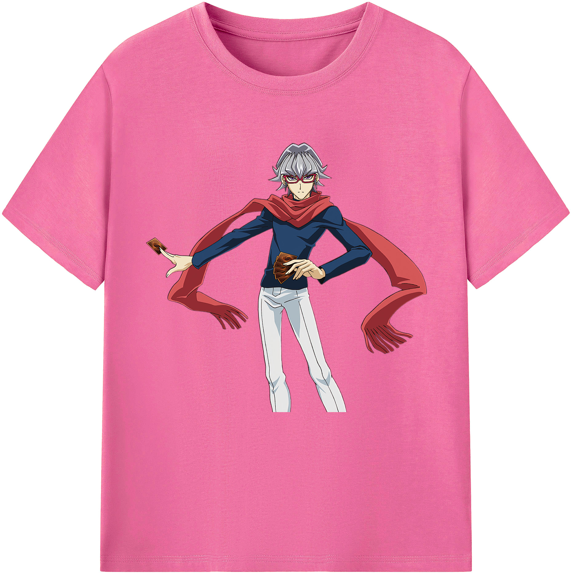 （画像用） 遊☆戯☆王 Yu-Gi-Oh! レディースカジュアルプリントTシャツ（綿100％）
